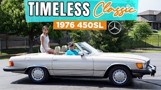 What its like to own a 1976 Mercedes Benz 450SL Convertible  Throdle [upl. by Ahserb168]