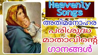 Best Malayalam Christian Songs  StMarys Beautiful Prayers amp Songs  Mathavinte Pattukal  Rhythm [upl. by Tiduj405]