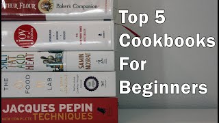 Top 5 Cookbooks for Beginners [upl. by Ahsasal]