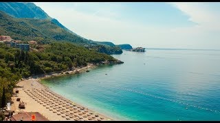 Kamenovo beach  Budva Montenegro [upl. by Licko]