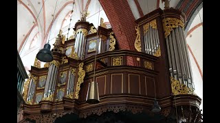 Demo of the 1692 Schnitger Organ in Norden Germany [upl. by Attelrak]