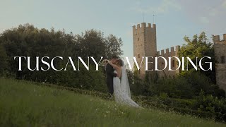 Tuscany Wedding at Castello Di Montalto in Italy  Megan amp Andrew [upl. by Oecile]