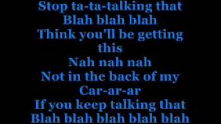 Kesha Blah Blah Blah with lyrics [upl. by Yatnuhs]