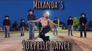 Miranda’s surprise dance [upl. by Ecinad]