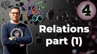 أينشتاين مصر 4  شرح ال Discrete Math  Relations part 1 [upl. by Adev]