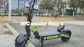 7585kmh 60v 6000w dual motor NFC card start APP setting electric scooter electrical scooter [upl. by Dominik4]