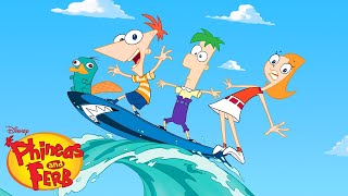 Ferbs Best Moments  Compilation  Phineas and Ferb  Disney XD [upl. by Nennahs]