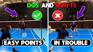 Anticipate At The Net In Doubles  Dos and Donts [upl. by Ahsad]