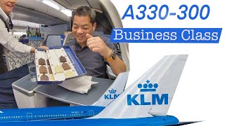 KLM A330300 NEW Business Class Review  Would I Fly Them Again [upl. by Ittap]