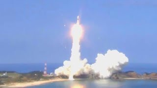 Full JAXA H2A Launching Michibiki 3 Quasizenit Constellation GPS Satellite  Technical Footage [upl. by Spanos342]