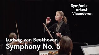 Beethoven  Symphony no 5  Flanders Symphony Orchestra Kristiina Poska [upl. by Nalo]