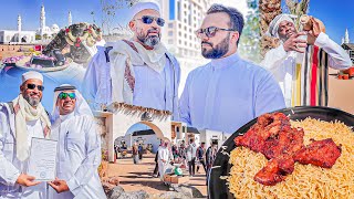 Welcoming Yusuf Pathan Travelled on Hijrah Route on foot 👣 From Makkah to Madina💚 [upl. by Dougie]