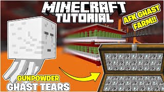 Ghast Farm Tutorial Minecraft Bedrock Edition [upl. by Yelwar]