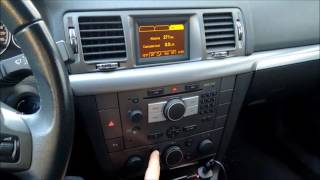 Vauxhall  Opel Vectra How to configure the air conditioning system [upl. by Eletnahs]