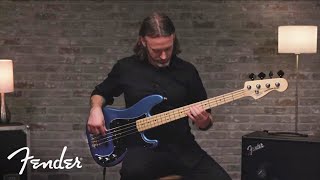 American Performer Precision Bass  American Performer Series  Fender [upl. by Swope208]