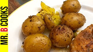 Slow Cooker Herbed Potatoes  Crockpot Potato Recipe  Easy Side Dishes [upl. by Rosella395]