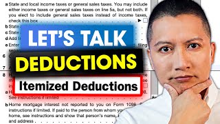 Do You Itemize or Take the Standard Deduction [upl. by Llenad]