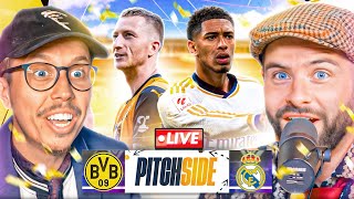 CL FINAL DORTMUND vs REAL MADRID  Pitch Side LIVE [upl. by Rodavlas]