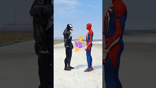 Spidey Vs Venom Popularity Test gta shorts short [upl. by Llydnek]