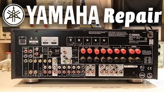 Yamaha Amp Repair and Teardown [upl. by Hadihsar236]