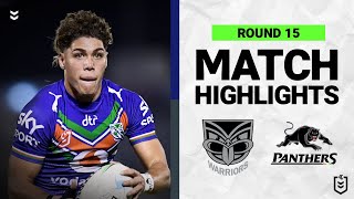 New Zealand Warriors v Penrith Panthers  Match Highlights  Round 15 2022  NRL [upl. by Kcirtapnaes]