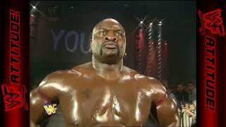 Faarooq vs Ahmed Johnson  WWF RAW 1997 [upl. by Ranique]