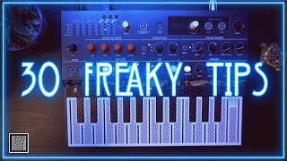 Arturia Microfreak  30 Freaky Tips [upl. by Nhojleahcim]