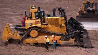 Cat D11 Dozer in Action [upl. by Htennek210]