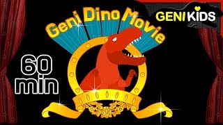 ▶Genikids Dino Movie◀ 22 DINOSAURS Adventure Full Ver  Dinosaurs Short Cartoon for Kids [upl. by Brabazon]