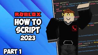 How To Script On Roblox 2023  Episode 1 Printing [upl. by Nere]