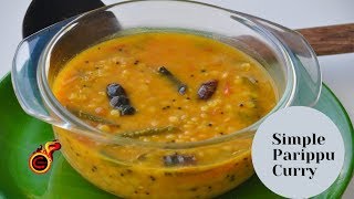 രുചിയൂറും ഈസി പരിപ്പ് കറി  Simple Parippu Curry Dal Curry  Bachelors Special  Ep762 [upl. by Lajet]