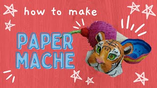 How to make Paper Mache [upl. by Idnor]