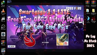 ⭐Smartgaga Free Fire New Update OB33 For Low End PC  How To Update Free Fire In Smartgaga 2022💯 [upl. by Blondie]