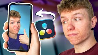 Come creo VIDEO VERTICALI facilmente su DaVinci Resolve [upl. by Konikow]