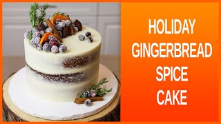 Gingerbread Cake Recipe [upl. by Calie]