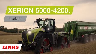 CLAAS XERION 50004200 Trailer [upl. by Cleave]