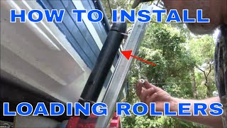 How to replace boat trailer bunk boards [upl. by Deer]