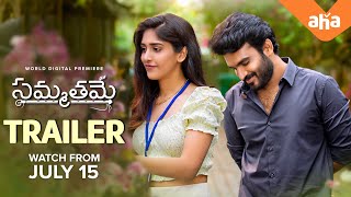 Sammathame aha cut trailer Kiran Abbavaram Chandini Chowdary Premieres July 15 [upl. by Bili994]