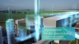 Tecnomatix Plant Simulation in container glass manufacturing industry [upl. by Hege]