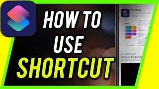 How to Use the Shortcut App on iPhone [upl. by Prudhoe]