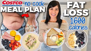 I Lost Weight FAST with This 1600 Calorie Meal Plan from Costco NO COOK HIGH PROTEIN [upl. by Newbill]