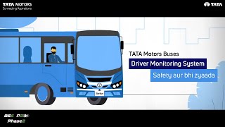 Tata Motors  BS6 Phase2 Ready – Driver Monitoring System  Buses [upl. by Bodwell]