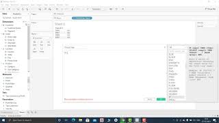 TABLEAU  Switch To Calendar or Fiscal Year  Use of Parameter with Date Calculations [upl. by Drofub]