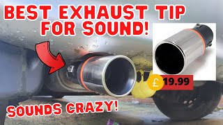 Best Exhaust Tip For Sound DOES It Sound Different [upl. by Park]