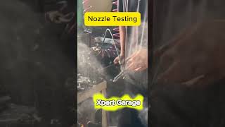 Diesel Injector Pressure Testing dieselinjector injectorworkshop mechanical foryouXpert Garage [upl. by Dielle]