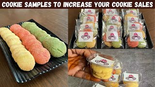 Homemade cookie samples to promote your cookie business  Cookie sample varieties  தமிழ் [upl. by Kirre]