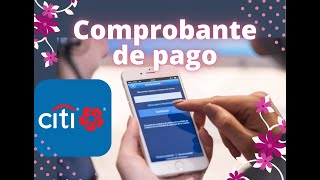 Comprobante de pago citibanamex Transferencias y mas [upl. by Emarej]