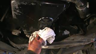 Ford Galaxy 2014 20 tdci oil and oil filter removal and replacement how to cambio de aceite [upl. by Disario]