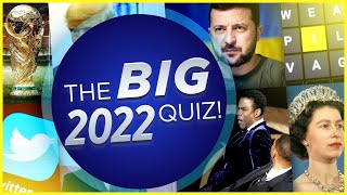 The BIG 2022 Quiz End of Year Trivia 50 Questions [upl. by Nyladnohr]