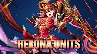 Brave Frontier ReXona All Units [upl. by Wons]